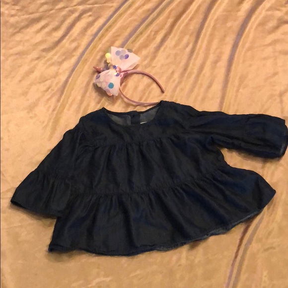 Crazy 8 Other - Crazy 8 layered denim top